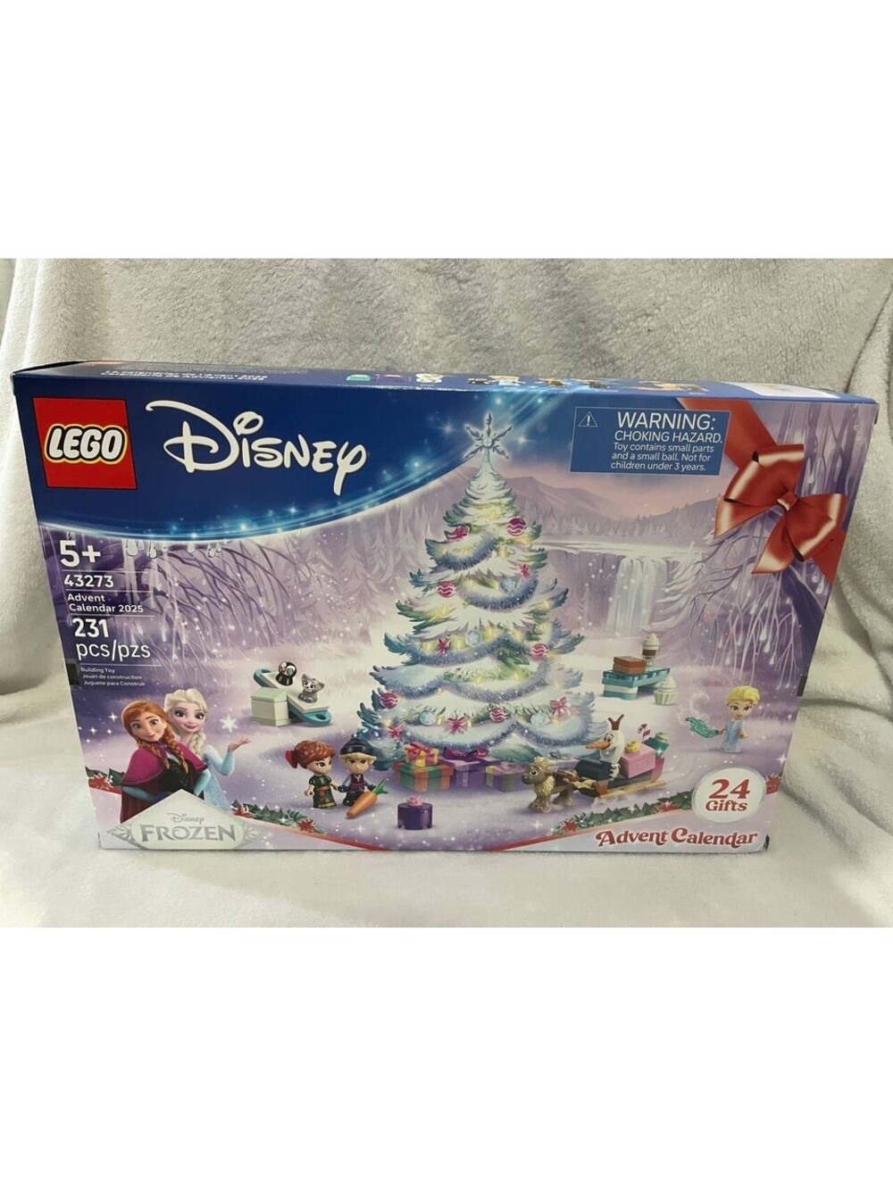 LEGO Disney Frozen Advent Calendar 2025 43273 Elsa Anna Olaf 231 pcs New